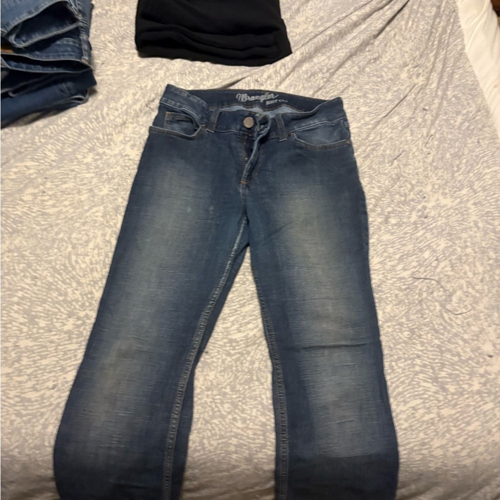 Wrangler Women's Dark Blue Skinny Jeans
